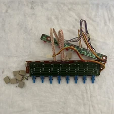 Function Selector & Buttons & LED Board For Tascam 38 Reel To Reel 8-track