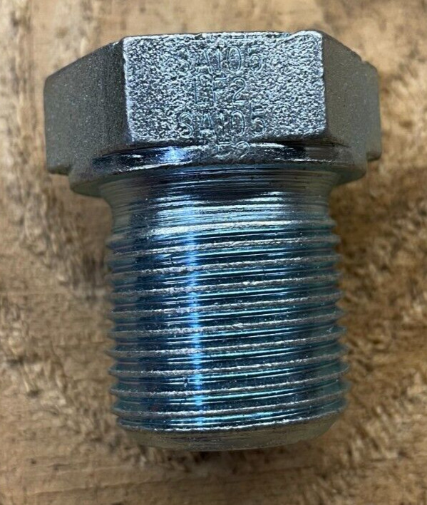 (10) HEADER / SHOULDER PLUG 11/8" A105 LF2 for Heat Exchanger & Fin