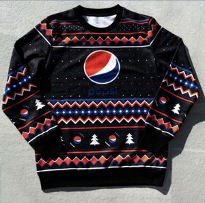pepsi christmas sweater