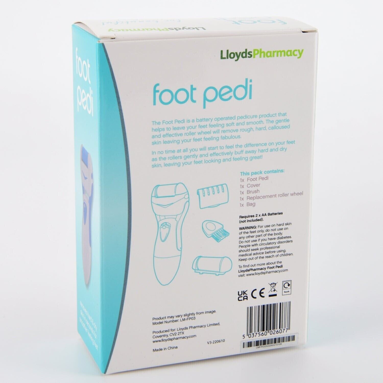 Lloyds Pharmacy Foot Pedi Cordless Pedicure for beautiful silky feet