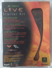 NEW 2002 XBOX LIVE STARTER KIT DVD+HEADSET ORIGINAL XBOX COLLECTOR NOT OPENED
