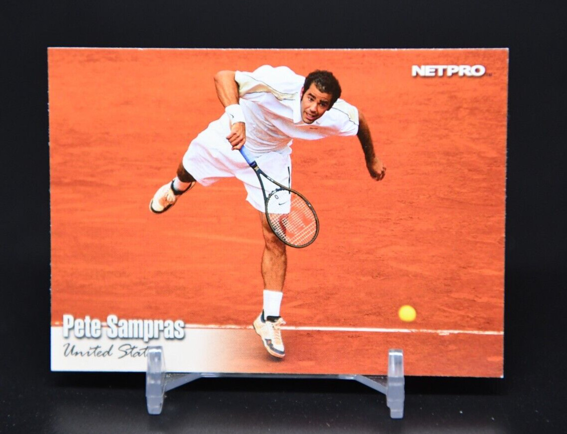 Pete Sampras 2003 NetPro Premier Edition #87 USA Legend