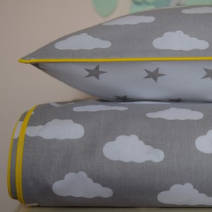 grey childrens bedding