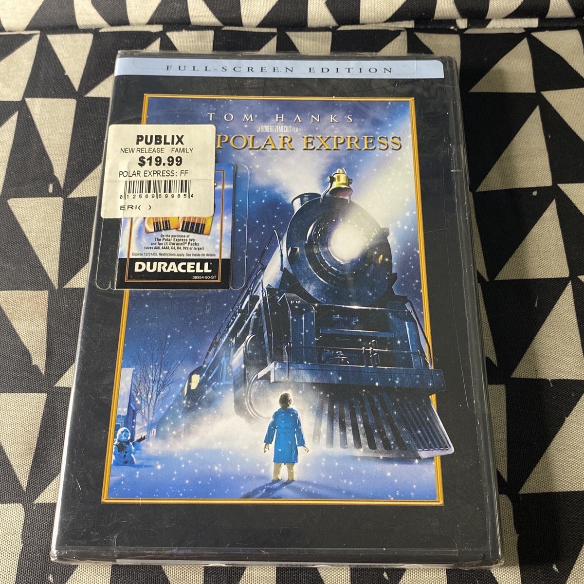 The Polar Express DVD Full Screen Tom Hanks Christmas Holiday