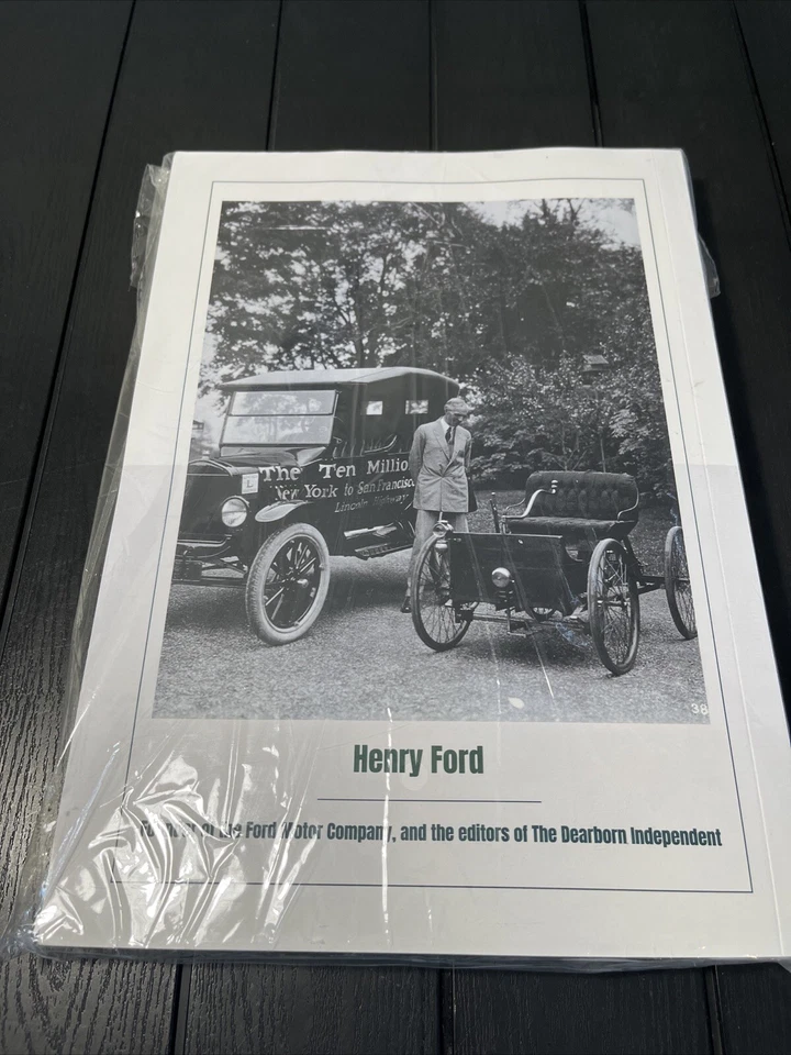 Large, The International Jew, Henry Ford,the World’s Foremost Problem, 4 Volumes - Image 2 of 4