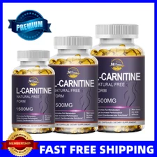 L-Carnitine Capsule Belly Fat Burner, Endurance, Antioxidant, Metabolism Support