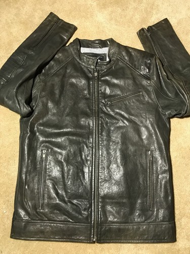 NEW Wilson leather BLACK RIVET QUILTED 