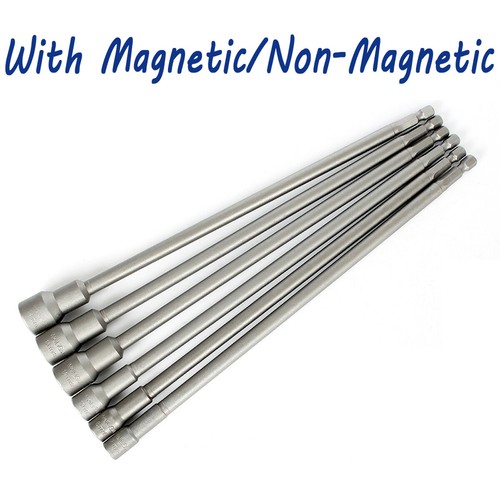250-350MM Long Magnetic Hex Bit Set 8-14mm Metric Impact Driver Drill Socket Nut - Picture 8 of 9