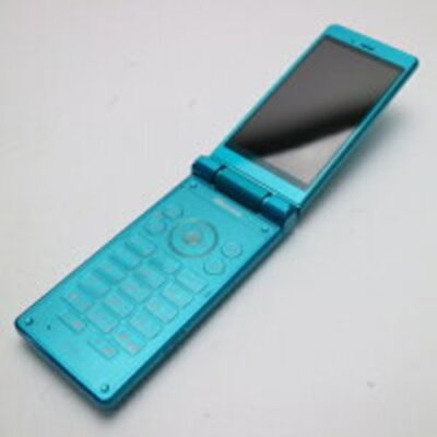 SHARP SH-06G AQUOS Android Mobile Flip Phone Unlocked Blue Green