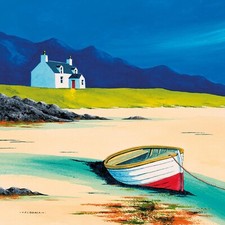 Anthony Barber - Low Tide, Lewis - Stretched Canvas Print 2 sizes available