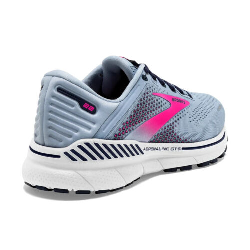 Brooks Adrenaline GTS 22 Laufschuhe Kentucky blau/peacoat/pink US Damen 8,5 - Bild 4 von 6
