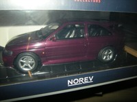 1:18 Norev Ford Escort Cosworth 1992 Violet/Purple In Ovp