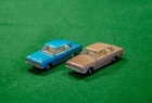 Vintage Matchbox set of 2 Ford Cortinas