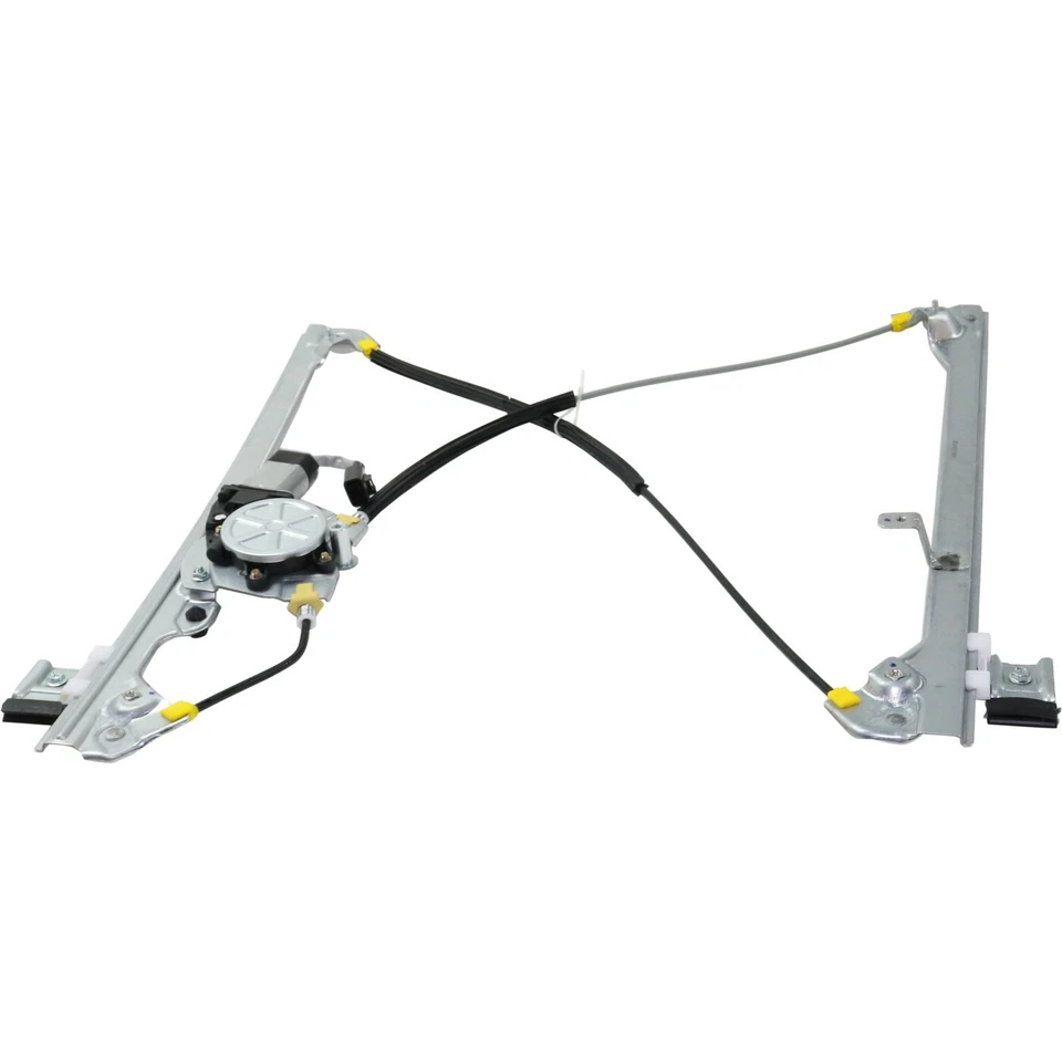 Regulador de ventana eléctrica con motor delantero lado del conductor izquierdo izquierdo para Chevy GMC Cadillac Foto 4 de 4