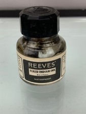 Reeves' Fixed Indian Ink Superb Black Embossed Cap (139)