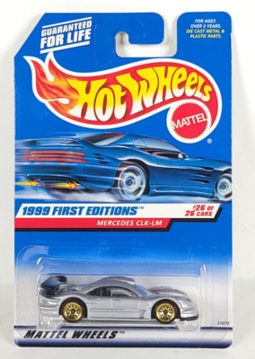 Hot Wheels Mercedes CLK-LM silver 1999 First Editions | eBay