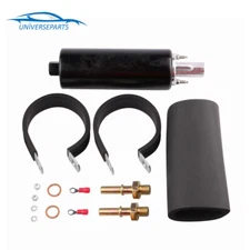 Universal 255LPH Inline High Pressure Fuel Pump Kit External GSL392 2x128-3012