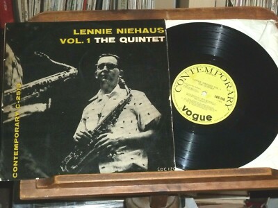 LENNIE NIEHAUS Vol 1 Quintet UK Vogue Contemporary 10 inch LP Jack Montrose Sax
