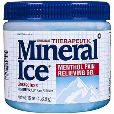 MINERAL ICE PAIN RELIEVING GEL 16OZ