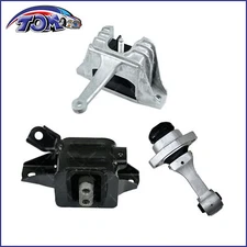 3PCS Engine, Trans & Torque Strut Mount for 17-22 Kia Seltos Niro 1.6L 2.0L