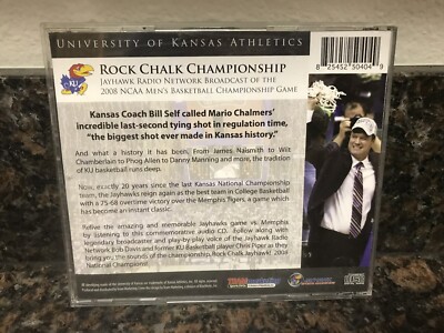 rock chalk championship cd Kansas Jayhawks basketball '08