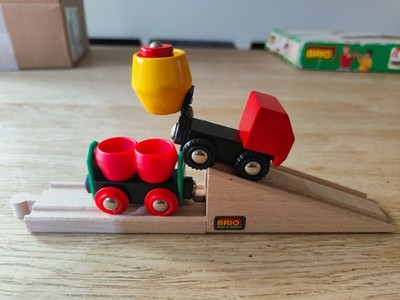 BRIO 33522 Betontransporter Holzeisenbahn Zugset Teile Zubehör