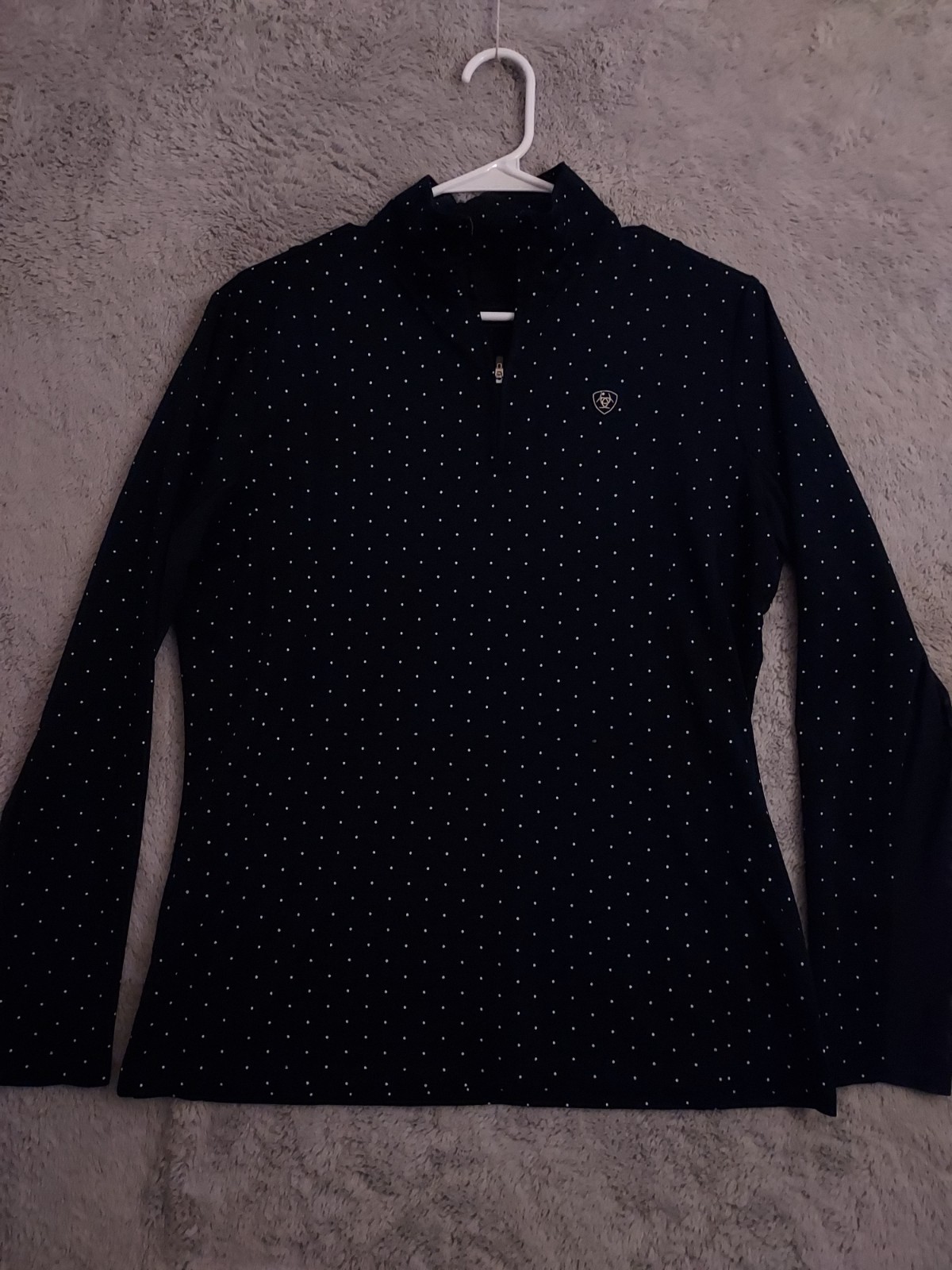 Ariat Pullover Womens Large Quarter Zip Performan… - image 2