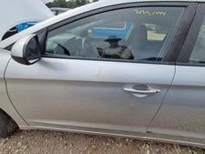Used Front Left Door Assembly Front fits: 2017 Hyundai Elantra electric Sedan US
