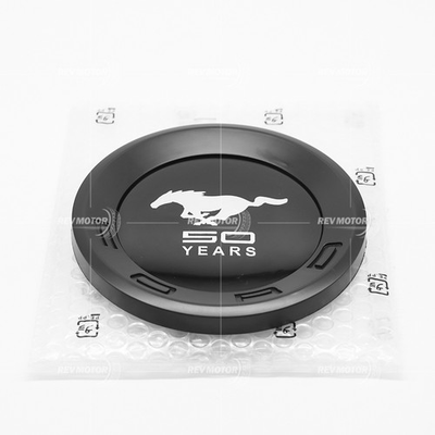 #ad Chrome Black Trunk Deck Lid Emblem Badge Fit For Mustang Shelby 5.9quot; 15cm $19.99