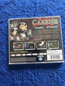 Carrier (Sega Dreamcast, 2000) CIB Tested Cracked Case