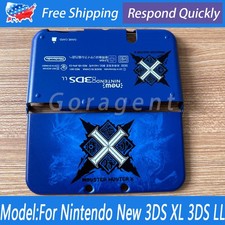 For Nintendo New 3DS XL 3DS LL Front  Back Protective Case Cover Housing Shell
