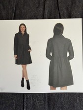 NWT Nine West Jeans Griffen Dress Black Denim Knee Length/ Women XL/Button Front