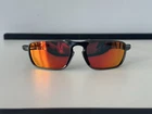 Oakley Badman Polarized Sunglasses Metal Frame Orange Lens