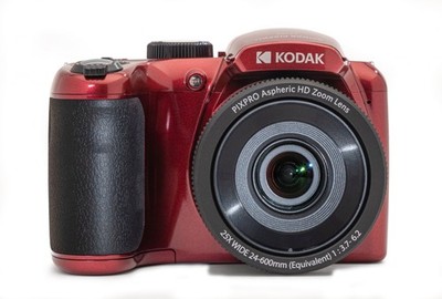 Kodak Pixpro AZ255 rot Bridgekamera mit 25-fachen optischen Zoom