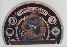 2020-21 Panini Crown Royale Test of Time Asia Exclusive Red Kawhi Leonard #3 4at