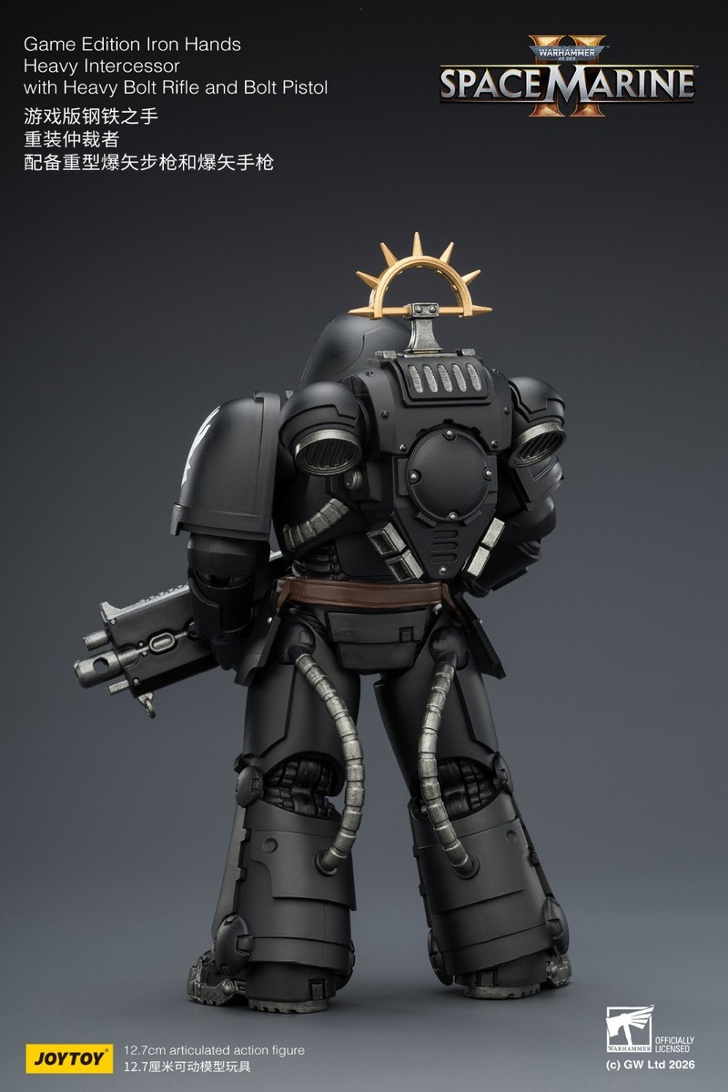 JOYTOY warhammer 40K 1/18 Action Figure Iron Hands Heavy
