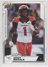 2020 Upper Deck CFL Blank Back Hergy Mayala #166 0kr6