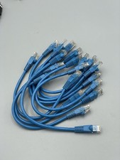 Cat6 Patch Cable 1ft to 25ft 5  10 Pack Lot Network RJ45 Ethernet Pure Copper