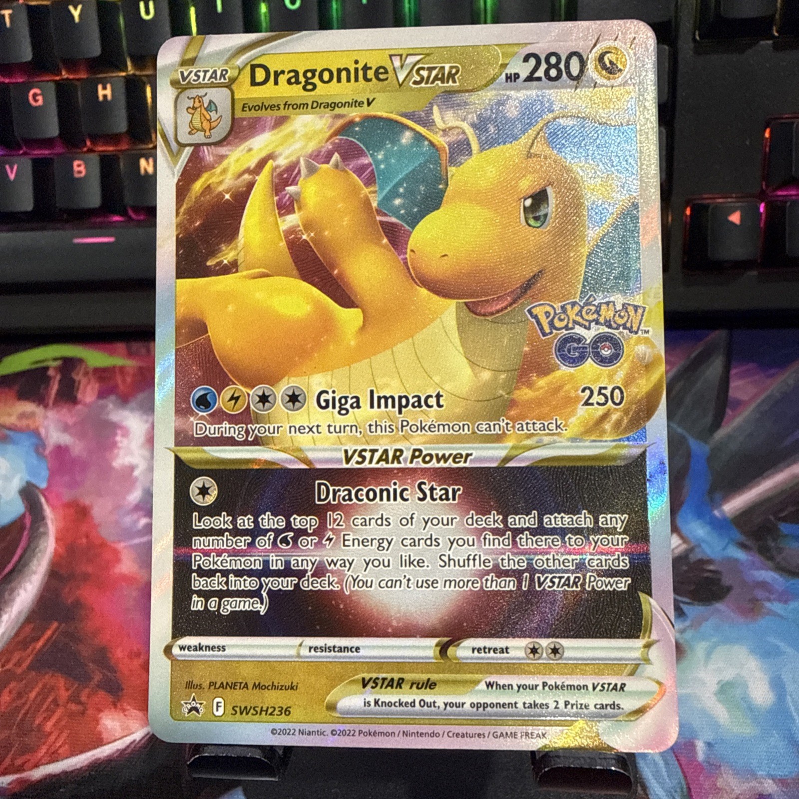 Dragonite VSTAR SWSH236 (LP) | SWSH: Sword & Shield | Pokemon TCG