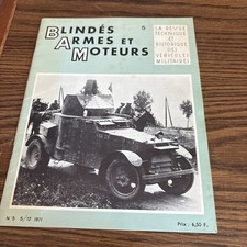 VTG 1971 Blindés Armes Et Moteurs 5 - ARMORED VEHICLES, WEAPONS, AND ENGINES