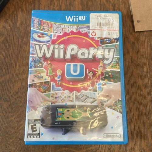 Wii Party U (Nintendo Wii U, 2013) CIB Complete [Tested]