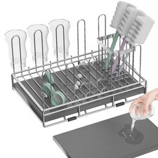 Baby Bottle Drying Rack 304 Stainless Steel 11.81x7.87x7.87 inches - Quick