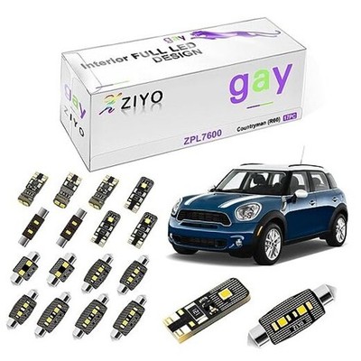 ZIYO LED Interior Light Kit for Mini Countryman R60 2010-2016 Dome ZPL7600