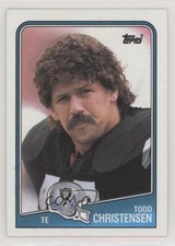 1988 Topps Todd Christensen #330 4ye