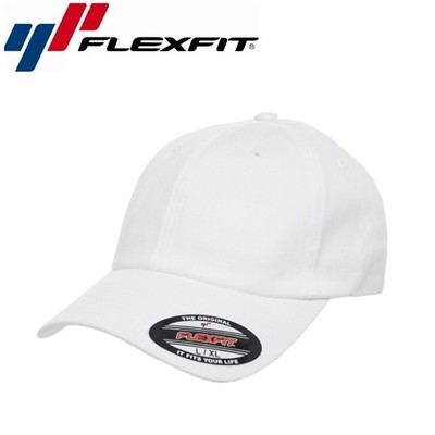 Flexfit Cotton Twill Dad Baseball Cap L/XL Weiß