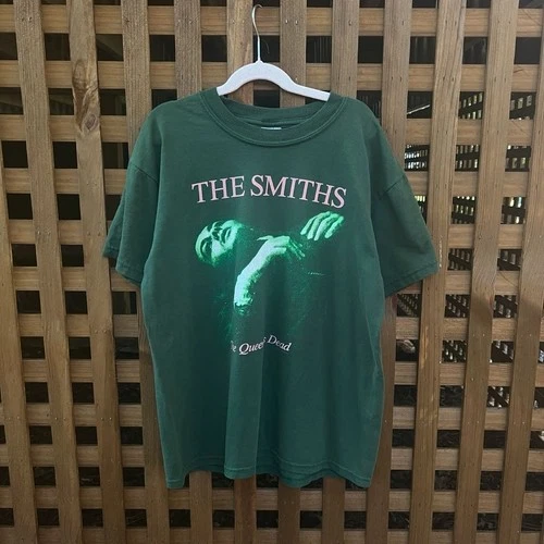 The Smiths The Queen Is Dead Green Band T-Shirt 2000s vintage concert t-shirt, vintage, single stitch, B+ condition