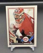 Patrick Roy O Pee Chee 1991 #413 Canadians