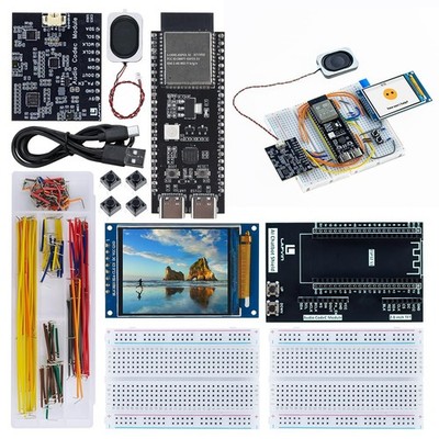 ESP32S3 AI Chatbot Kit, ESP32-S3 Voice Assistant with Dual AI Platforms, 2 in...
