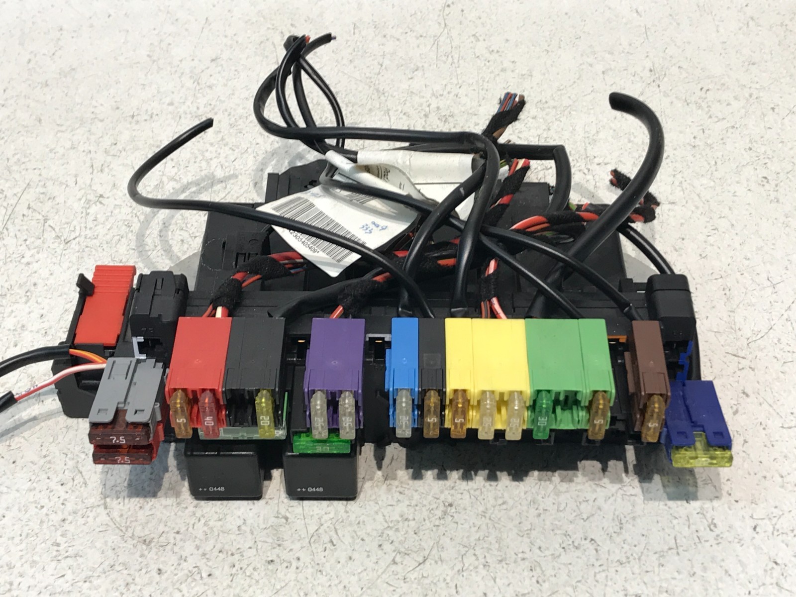 03-12 Mercedes R230 SL500 Rear SAM Fuse Box Relay Module Unit OEM A2305453032