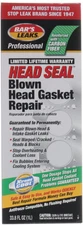 Bar's Leaks HG-1 HEAD SEAL Blown Head Gasket Repair